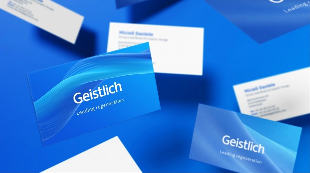 Geistlich – Visitenkarten-Mockup