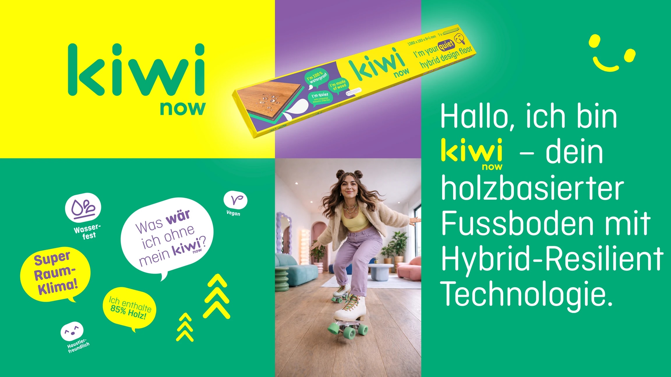 kiwi now – Markenübersicht