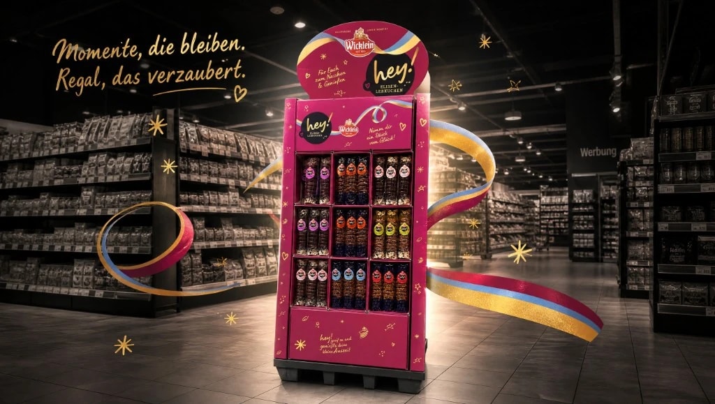 Wicklein – hey! POS Display