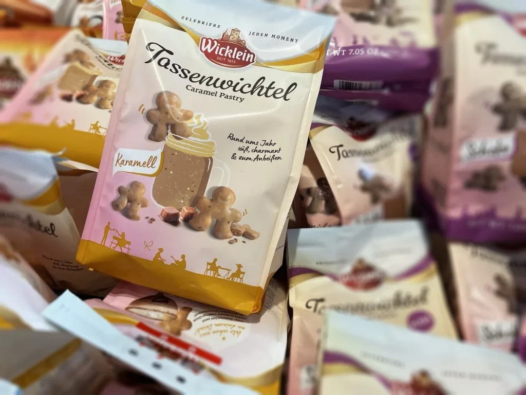 Wicklein – Packaging Regal Tassenwichtel